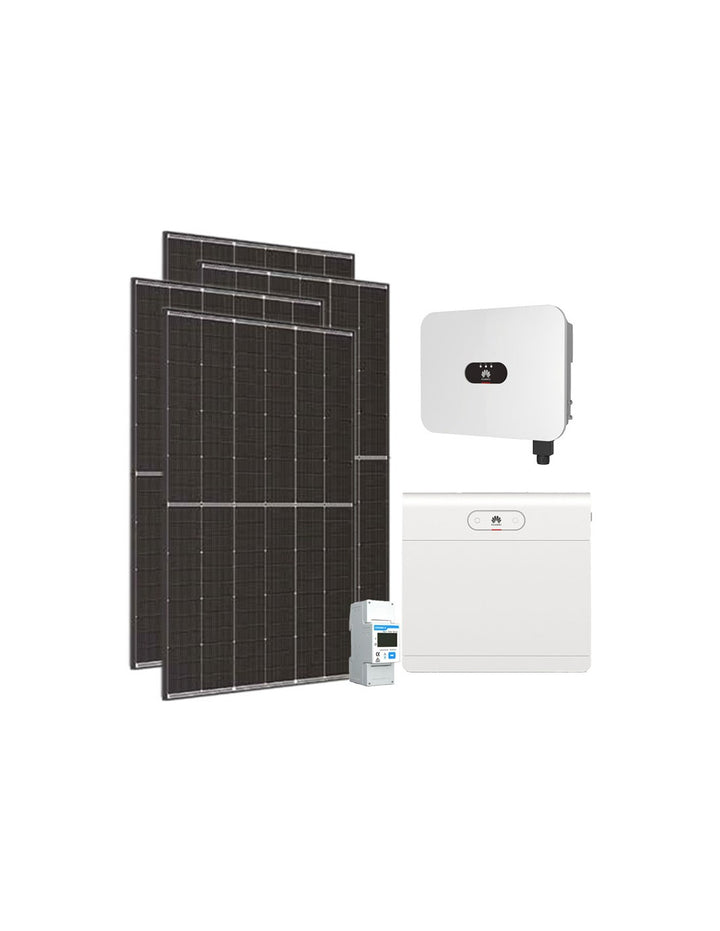 Einphasiger Photovoltaik-Kit 3150W-inverter Huawei 3kW LB0 lithium 7kWh LUNA2000