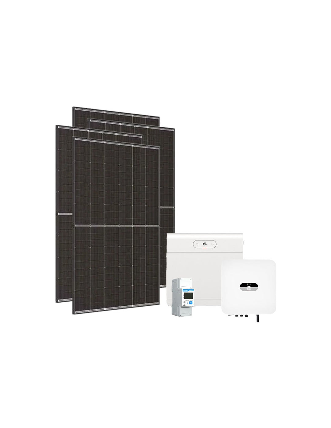 Einphasiger Photovoltaik-Kit 3600W-inverter Huawei 3kW lithium LUNA2000 7kWh
