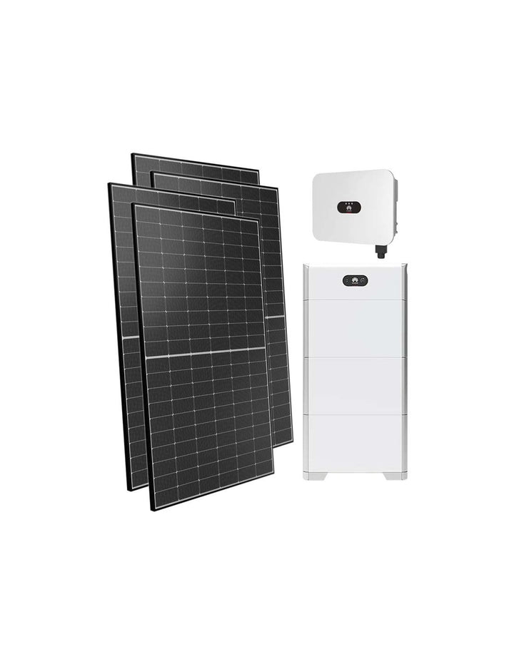 Einphasiger Photovoltaik-Kit 4500W-inverter Huawei 4.6kW LB0 lithium 15kWh LUNA2000