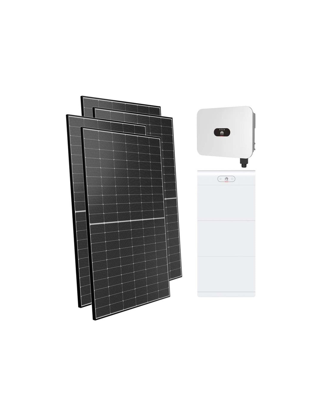 Einphasiger Photovoltaik-Kit 4500W-inverter Huawei 4.6kW LB0 lithium 21kWh LUNA2000