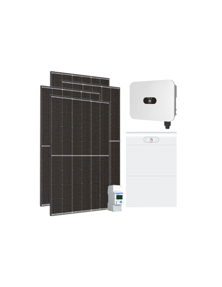 Einphasiger Photovoltaik-Kit 4500W-inverter Huawei 4kW LB0 lithium 14kWh LUNA2000