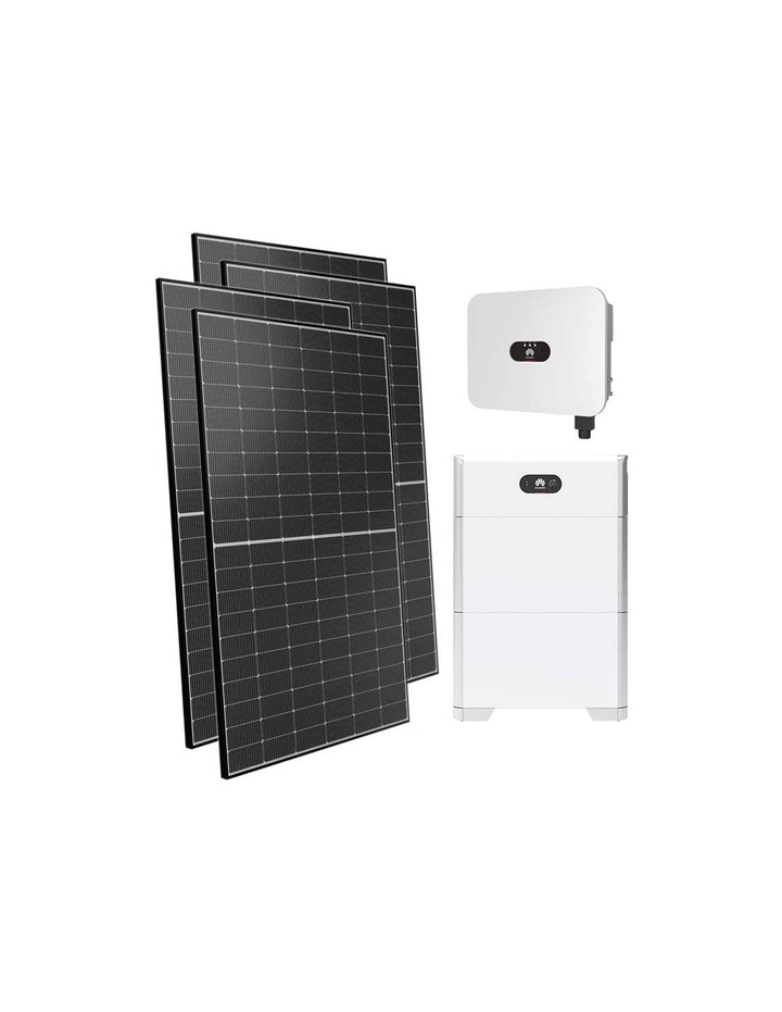 Einphasiger Photovoltaik-Kit 5000W-inverter Huawei 5kW LB0 lithium 10kWh LUNA2000