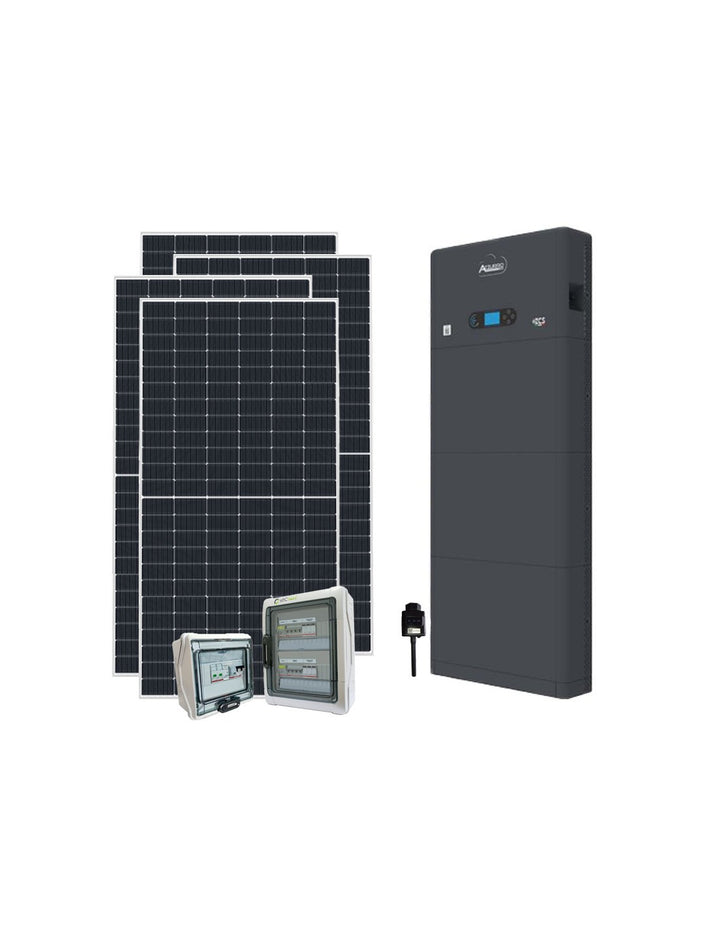 Einphasiger Photovoltaik-Kit 5850W Plus inverter Zucchetti 5kW lithium 10.24kWh