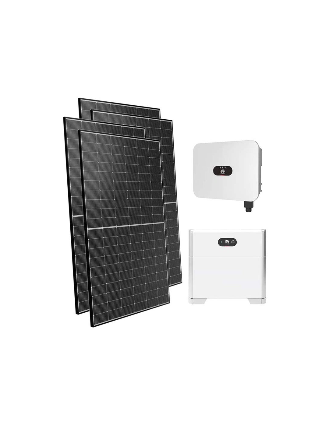 Einphasiger Photovoltaik-Kit 6000W-inverter Huawei 6kW LB0 lithium 5kWh LUNA2000