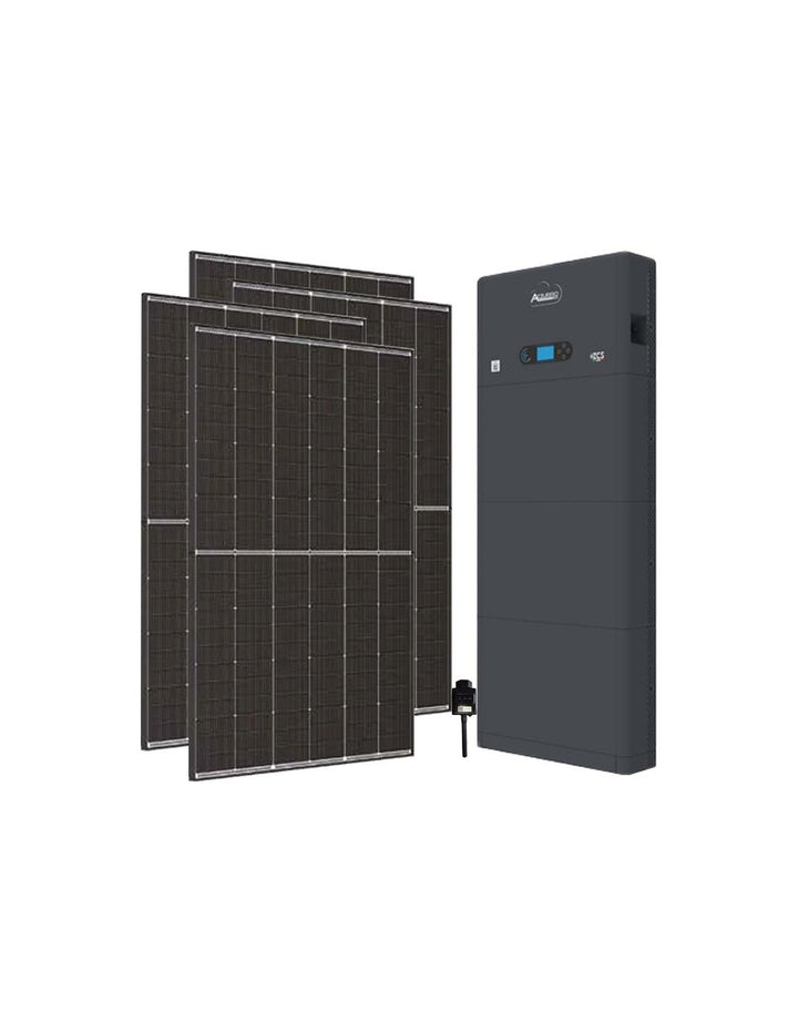 Einphasiger Photovoltaik-Kit 6300W-inverter Zucchetti 5kW Akku lithium 5.12kWh