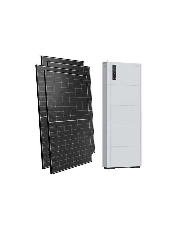 Einphasiges Photovoltaik-Kit 6500W inverter SMART EU 6kW Lithium 5.12kWh Weco