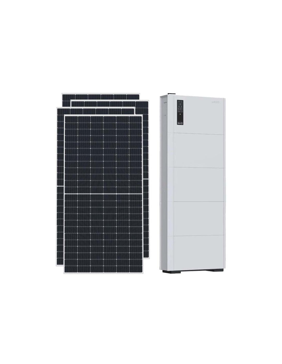Einphasiges Photovoltaik-Kit 7020W inverter SMART EU 6kW Lithium 15.36kWh Weco