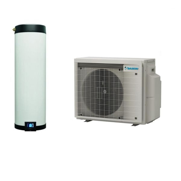 Daikin Wärmepumpe Quadri Split Multi+ 4MWXM52A mit Tank 120 Liter EKHWET120BV3 EKHWET120BV3+4MWXM52A