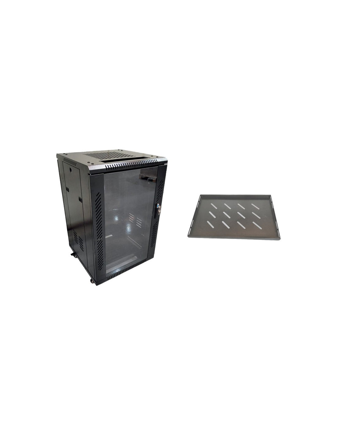 Eleksol 18U-Rackschrank für Pylontech-Lithiumbatterien mit Fach Akkumulation
