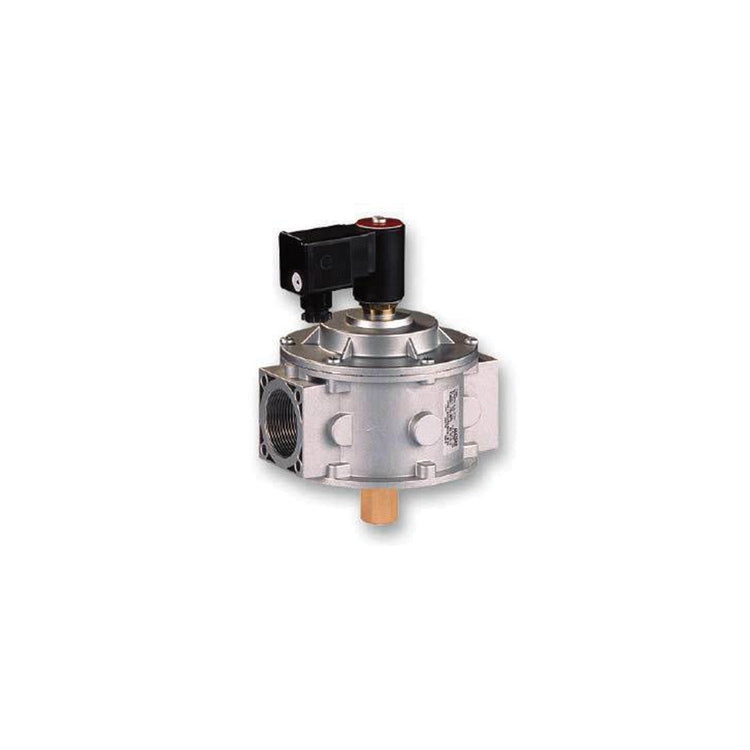 Tecnogas Magnetventil Ø 3/4” IG, für Gas aus Aluminium, mit manueller Rückstellung NC und explosionsgeschützt 50501