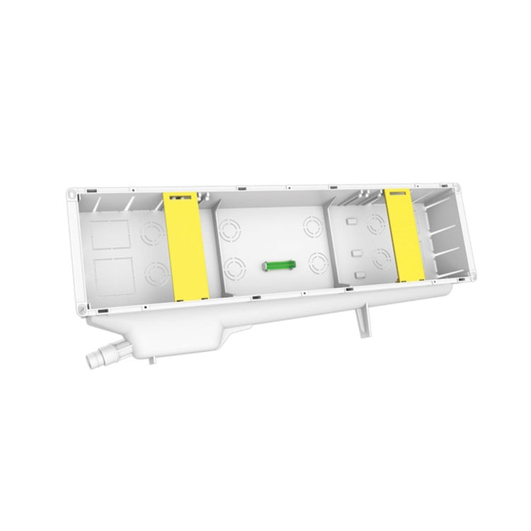 Tecnosystemi Vorbereitung mit Siphon und Deckel und Schrauben ELISYUM HYDRONIC ELITE SCD200004