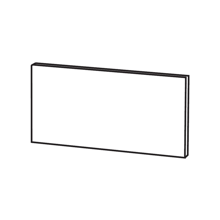 Cielo Aufsatzbecken aus Keramik L. 48 cm für Waschbecken, Farbe Talk matt ELLE ELP50TL