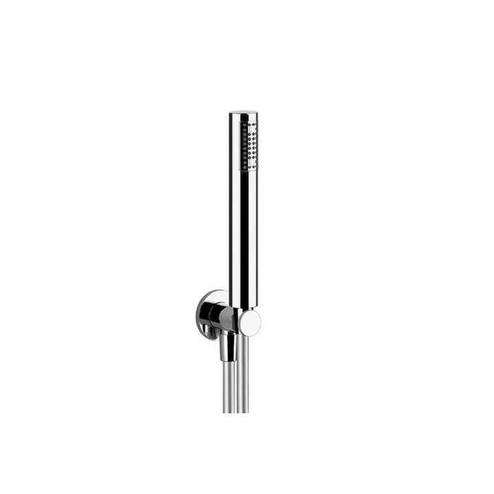 Gessi Duschset mit Wasseranschluss, kalkabweisender Handbrause und 150 cm Schlauch, Chromfinish EMPORIO SHOWER 38726#031