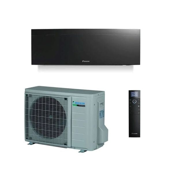Daikin Klimagerät Emura III Monosplit 12000 BTU Inverter R-32 WLAN Black RXJ35A
