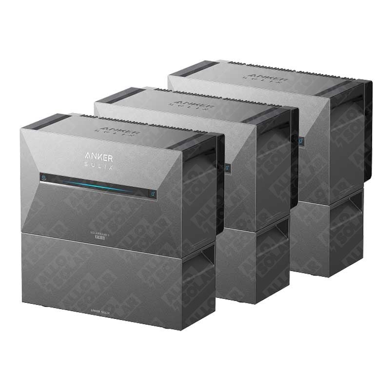 Solarics Ensemble - 3 x SolarBank 3 - 3 x BP2700 - Batterie