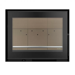 Solzaima PA2021G004 – Belüftete Einsätze – Plattenhalter (Brennholz) Orion Eco 70