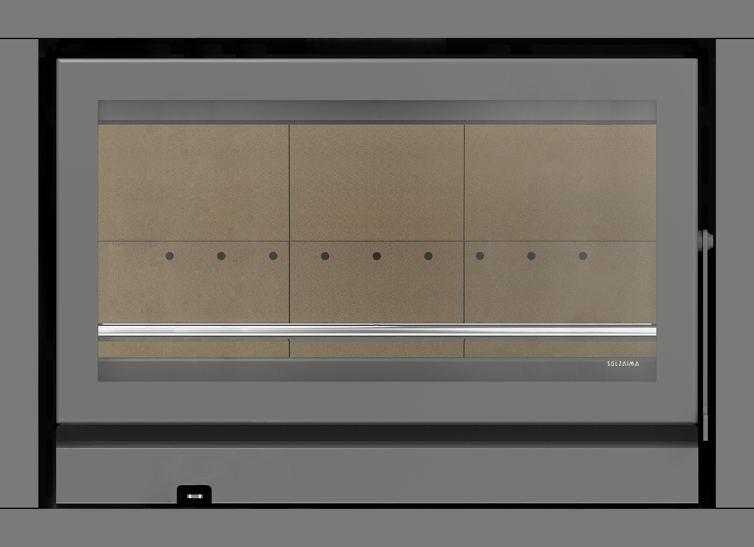 Solzaima PA2021G007 – Belüftete Einsätze – Plattenhalter (Brennholz) Rialto Eco 90