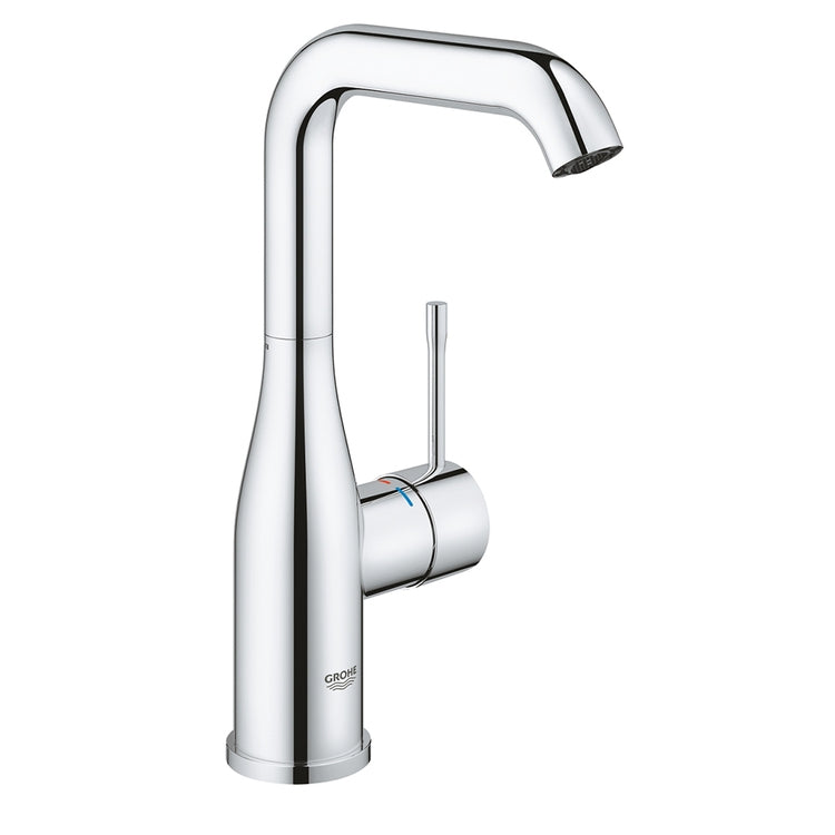 Grohe Einhebelmischer H. 24 cm, für Waschbecken, ohne Ablauf, Chromoberfläche ESSENCE 24177001