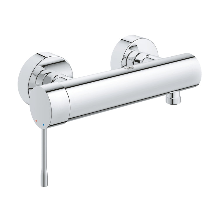 Grohe Einhandmischer für Dusche, wandmontiert, mit flexiblem Anschluss, Chromoberfläche ESSENCE 25252001