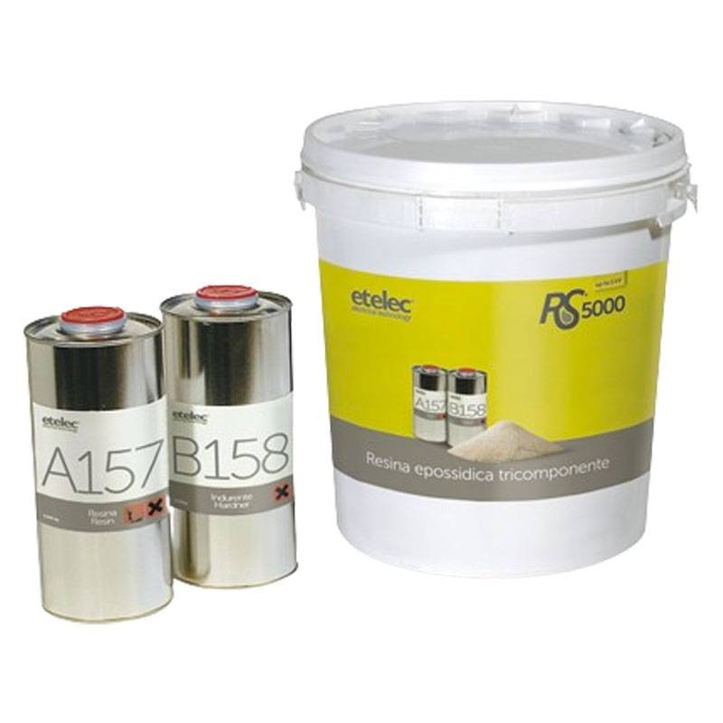 Etelec RS5000 Epoxidharz für Isolierung und Abdichtung 5 kg Zubehör