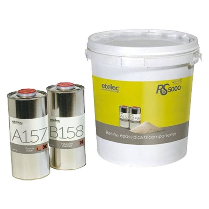Etelec RS5000 Epoxidharz für Isolierung und Abdichtung 5 kg Zubehör