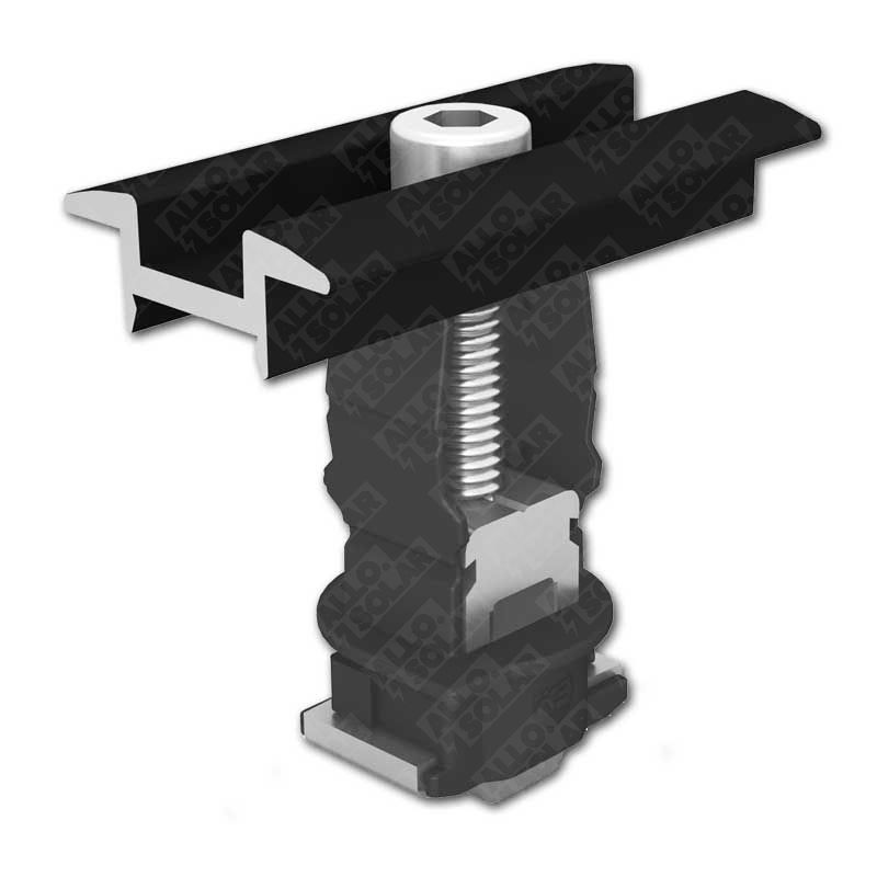 K2 Systems Mittelklemme Schwarz - K2 Clamp MC Black – 25