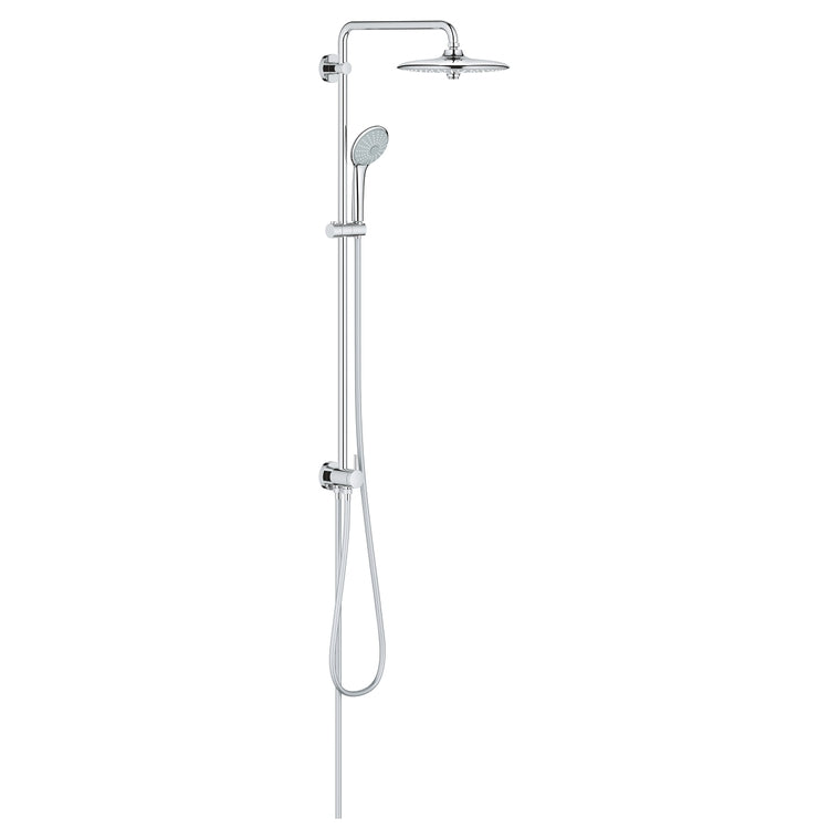 Grohe Duschset mit Umsteller, Chromoberfläche EUPHORIA 27421002