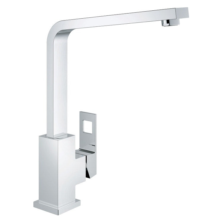 Grohe Einhebelmischer H. 31 cm für Spüle, mit schwenkbarem Auslauf, Chromoberfläche EUROCUBE 31255000