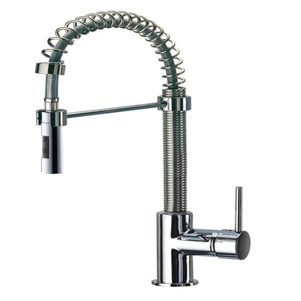 Eurorama Mischbatterie Net-Serie für Waschbecken mit Feder und Handbrause 145520F EURORAMA145520F