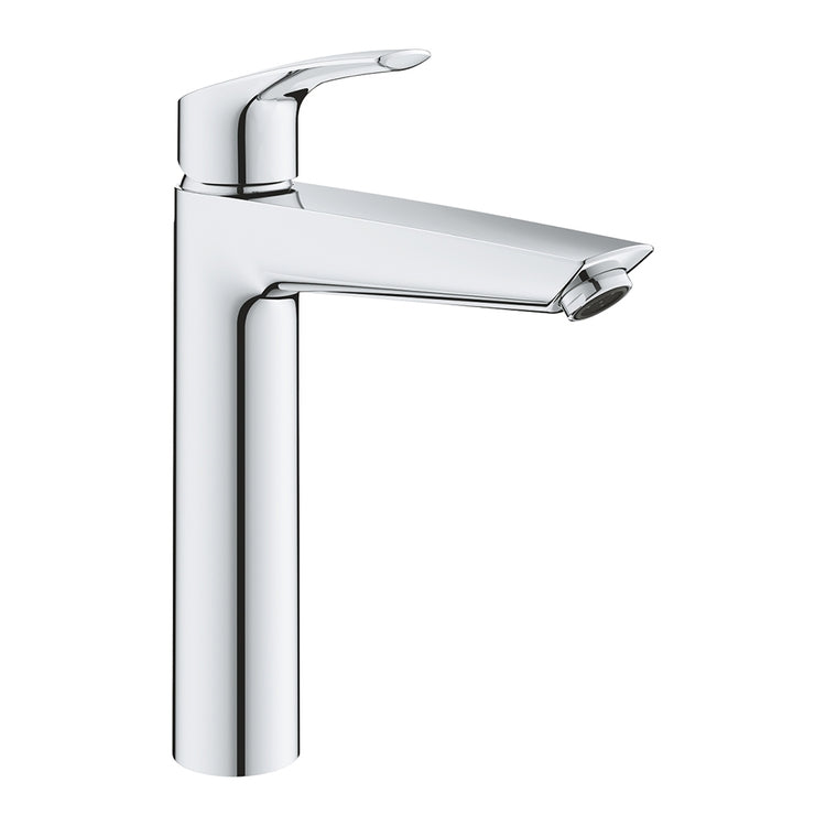 Grohe Einhandmischer H. 27 cm für Waschbecken, ohne Ablauf, Chrom-Finish EUROSMART 23971003