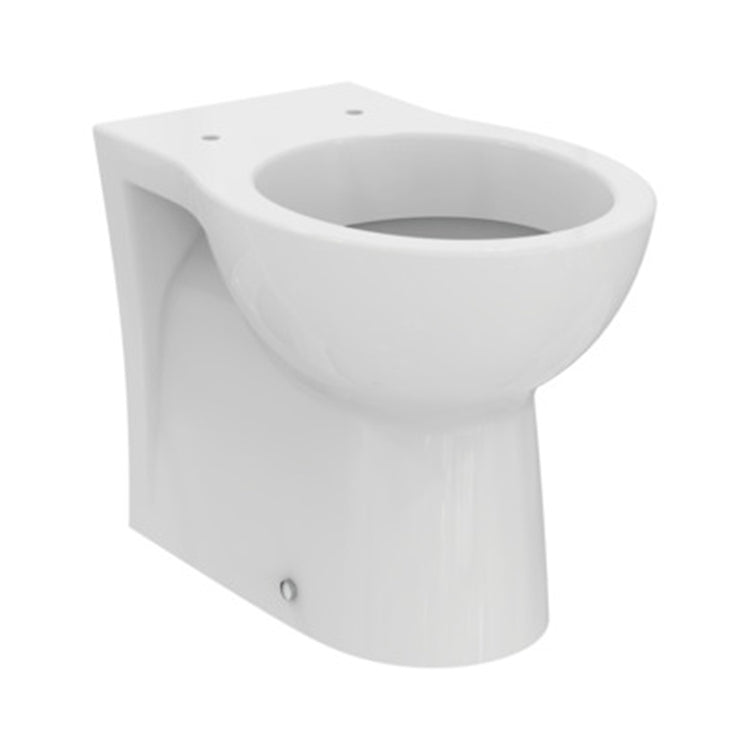 Ideal Standard Stand-WC, wandbündig, ohne Sitz, Weiß, glänzende Oberfläche EUROVIT W330401