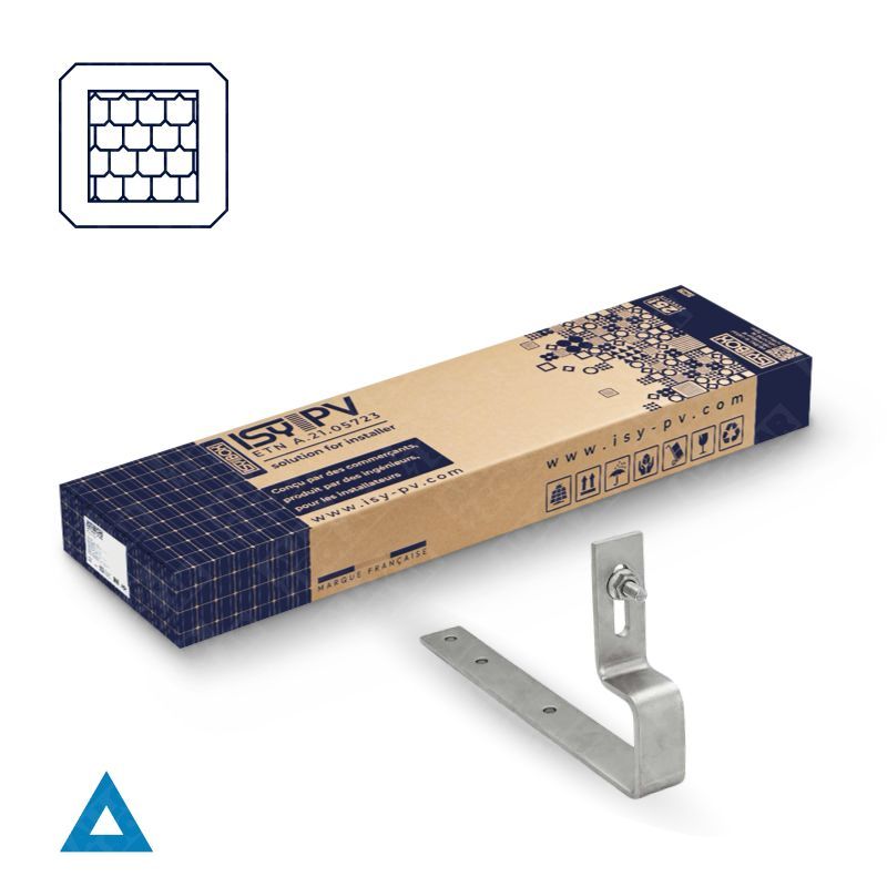 ISY-PV Erweiterung 2 Solarmodule - Schiefer - Triangle BLEU - 