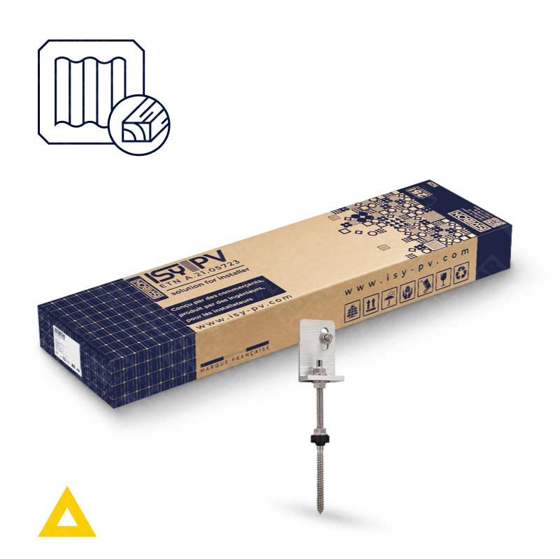 ISY-PV Erweiterung 2 Solarmodule - Holzschraube - Triangle JA