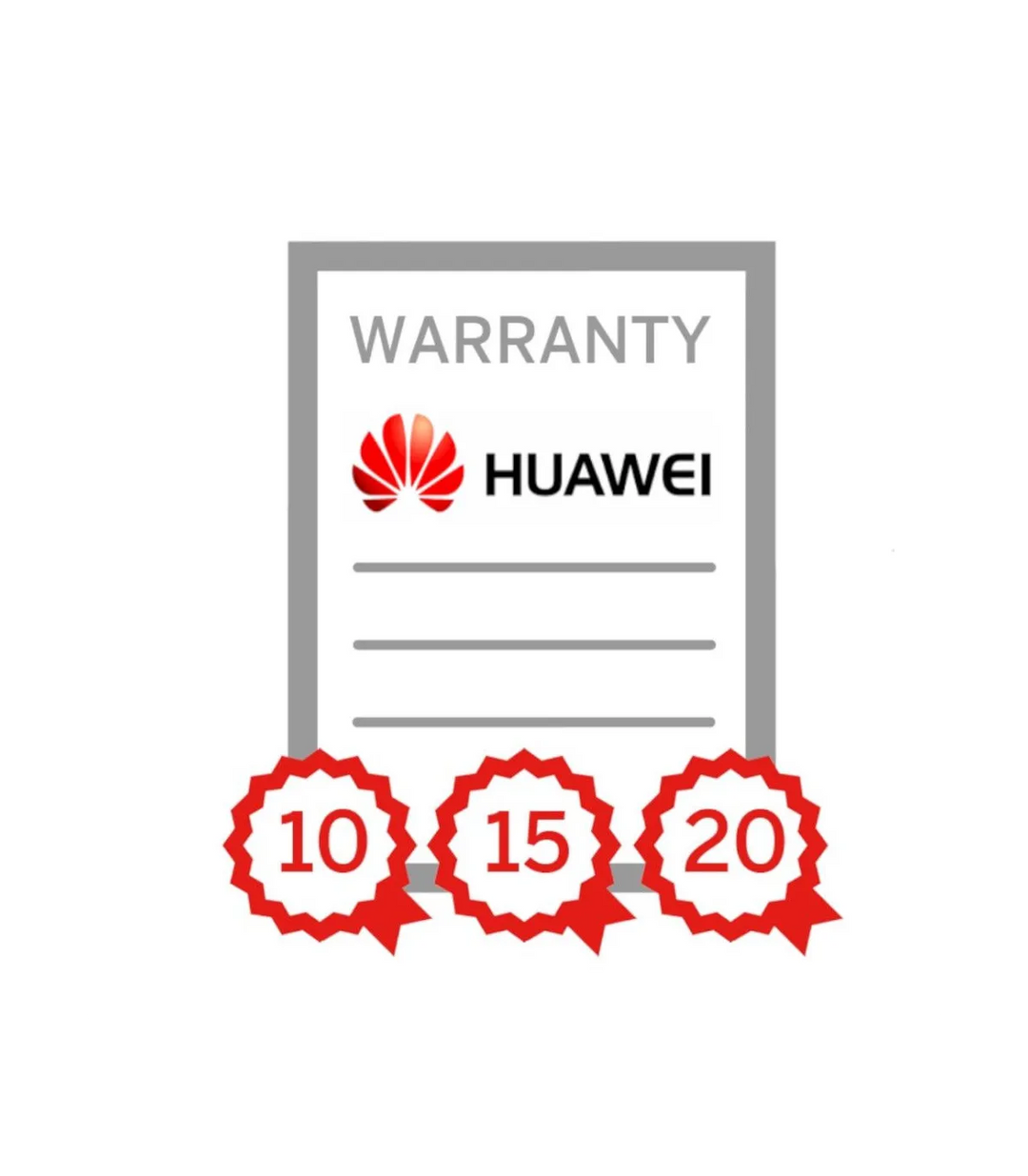 EXTENSIONS DE GARANTIE GAMME Einphasig L1 HUAWEI