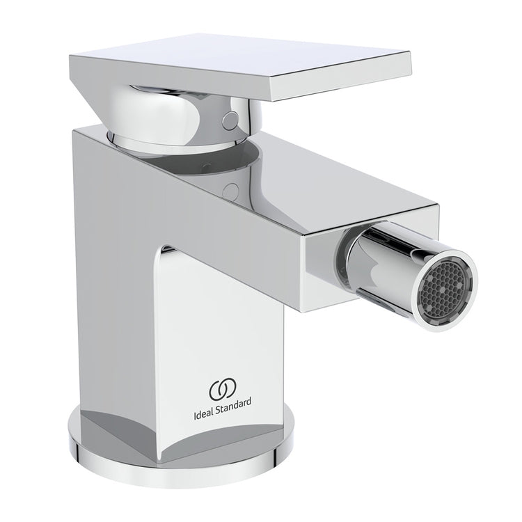 Ideal Standard Einhebelmischer für Bidet, mit Bedienhebel und Ablaufventil 1-1/4", Chromoberfläche EXTRA BD511AA