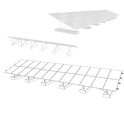 K2 SYSTEMS N-Rack 2.20 CS Kit