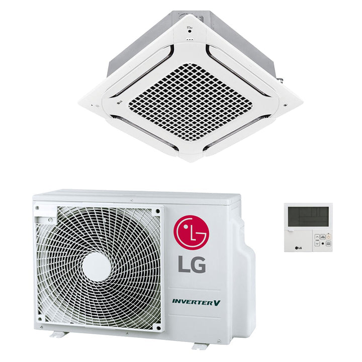 LG Kassettengerät 4-Wege CT Compact 24000 BTU – Split-Klimagerät, 6,8/7,5 kW, R32, A++/A+