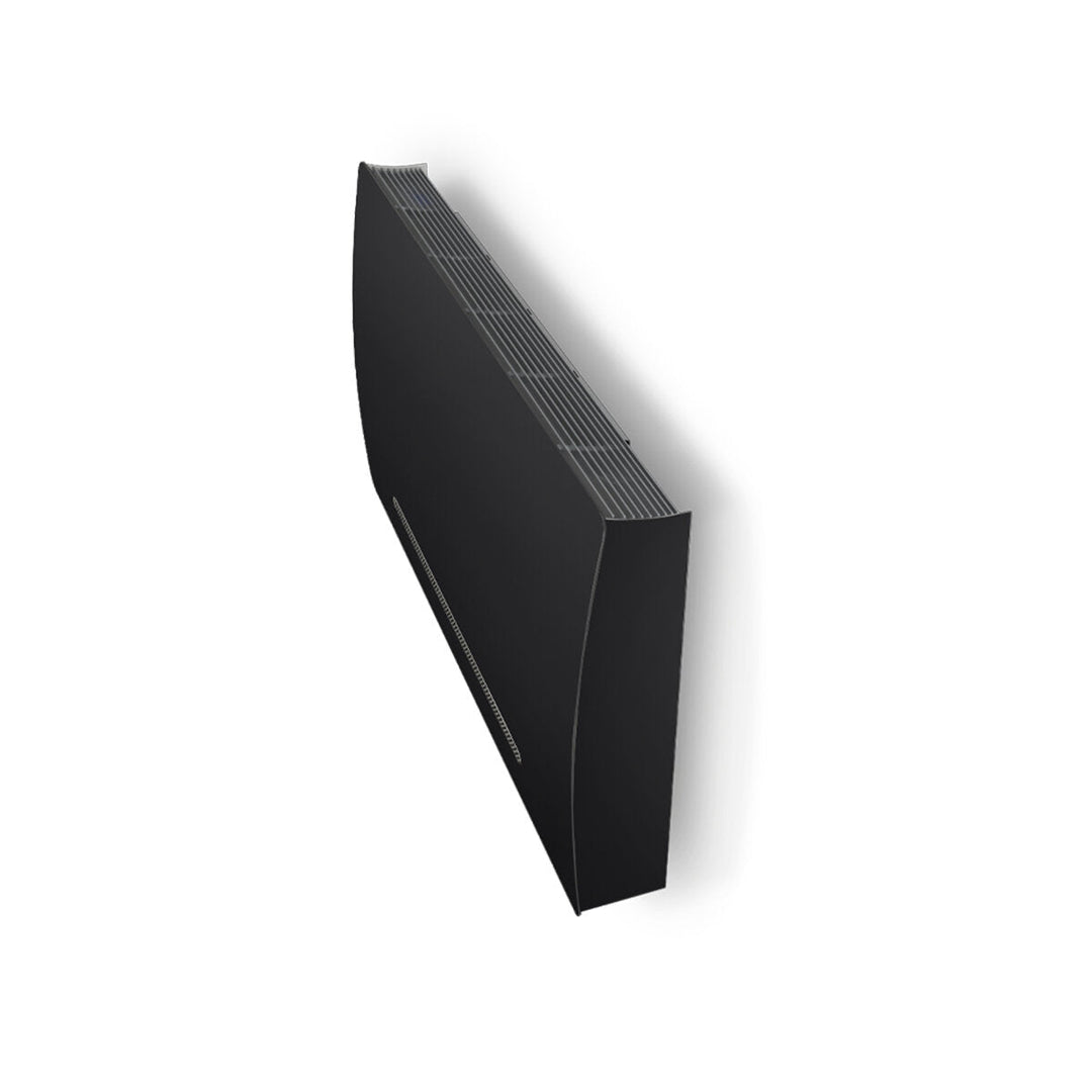 Galletti ART-U Metallic Skin Black 50 – Gebläsekonvektor (Bodengerät), 4,02/3,69 kW, Inverter
