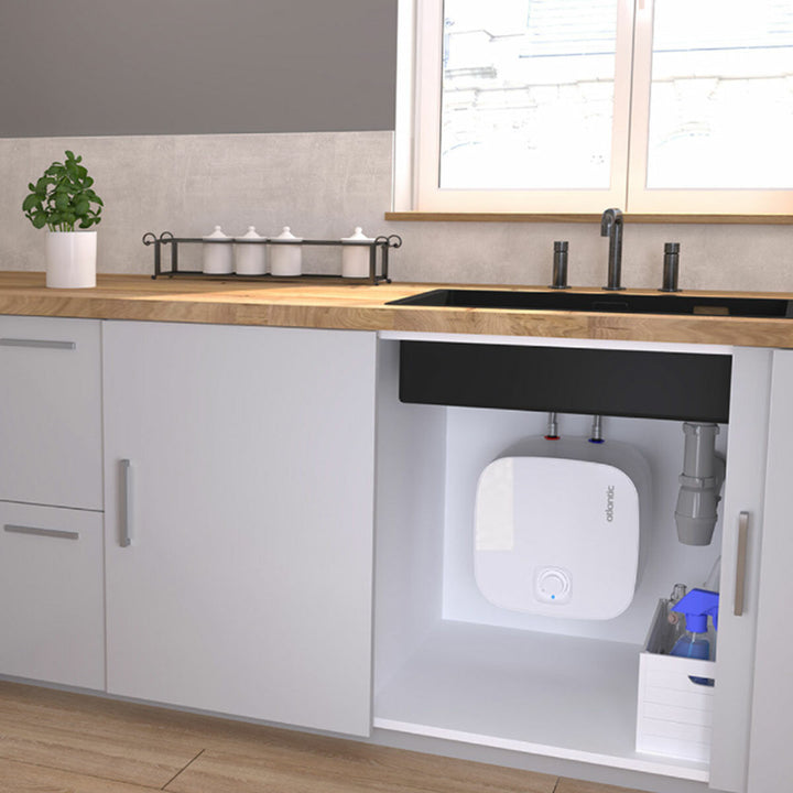 Atlantic Nanto sottolavello – Elektrischer Warmwasserspeicher, 15 Liter, Energieeffizienzklasse B