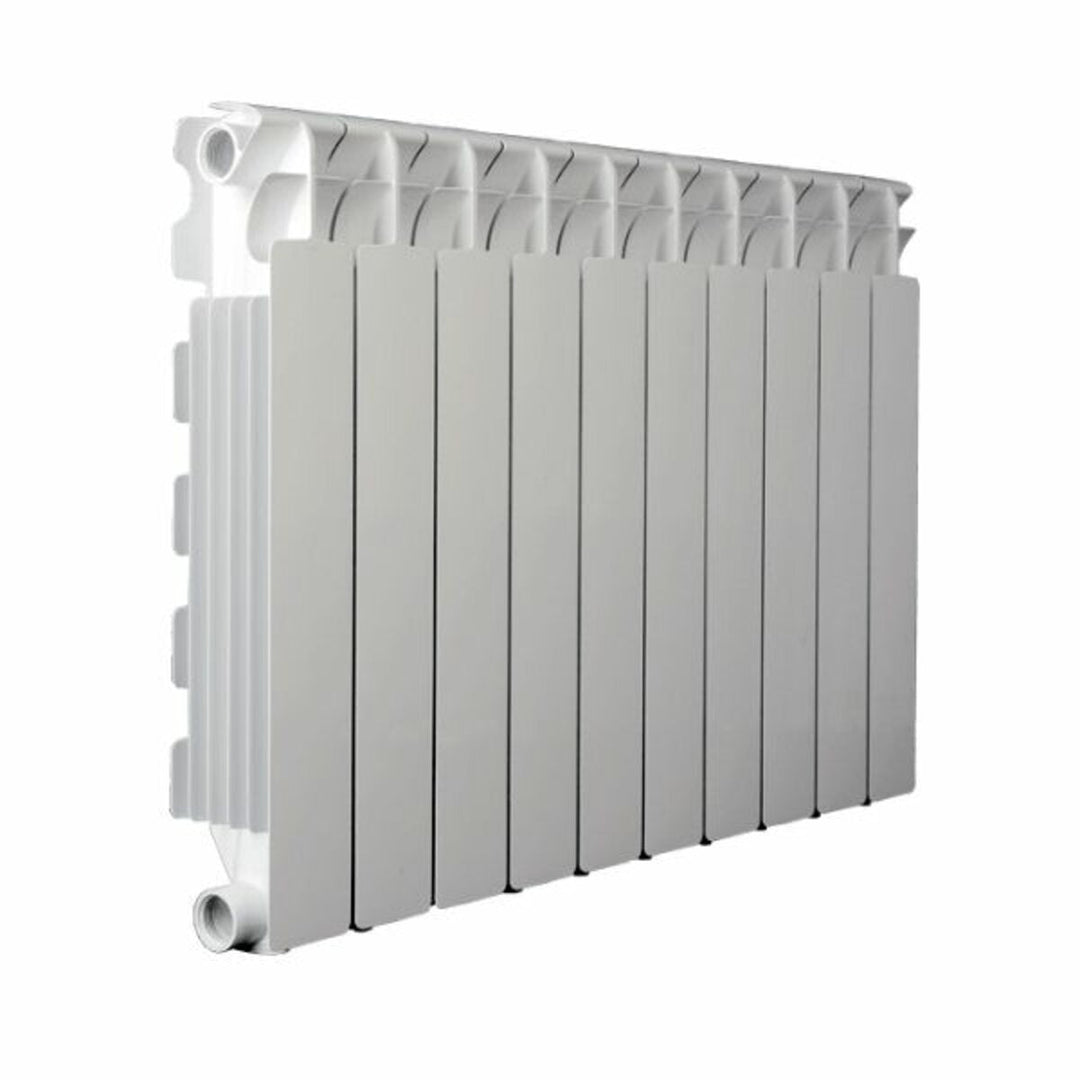 Fondital pressofuso calidor super b4 mm – Säulenheizkörper (Gliederheizkörper), 10 Glieder, Achsabstand 600 mm