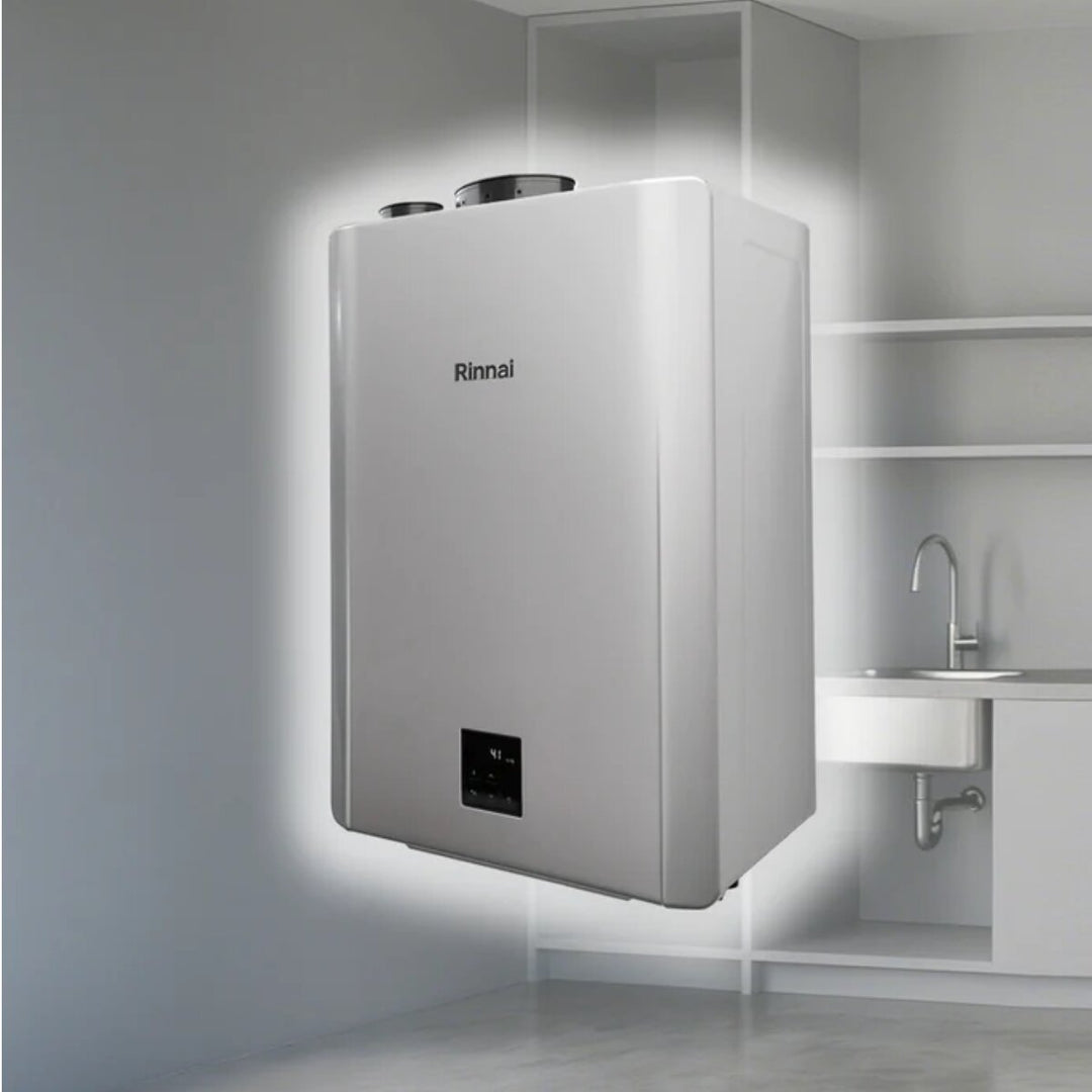 Rinnai Infinity Sensei NB 26 Brennwert- interno/esterno 26/ – Gas-Durchlauferhitzer, 35 l/min, Energieeffizienzklasse A