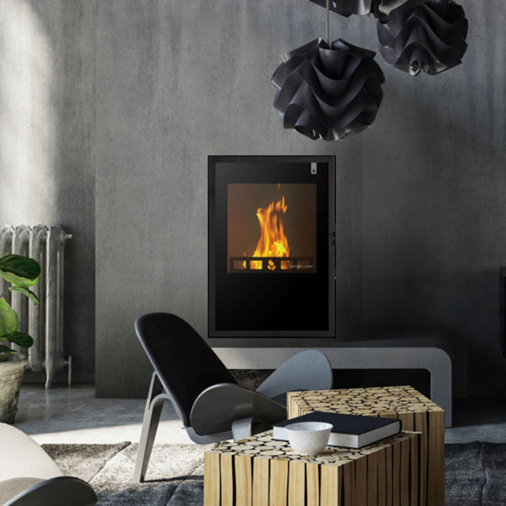 Girolami TI 18 vertikal – Mehrstoff-Heizkamin, 17 kW