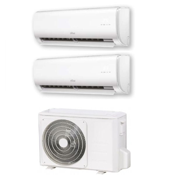 Ferroli Klimagerät Jade Dualsplit 9000+18000+ extern 21-3 Inverter R-32 WLAN GIADA09+18