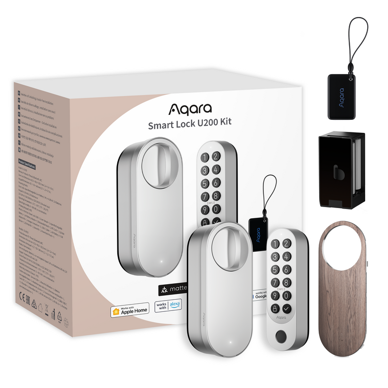 Aqara U200 Smart Lock Kit Silber/Grau
