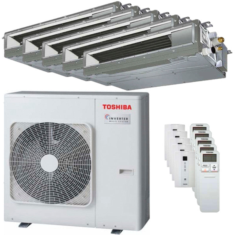 Toshiba Kanalklimagerät U2 Penta Split 9000+9000+9000+12000+16000 B