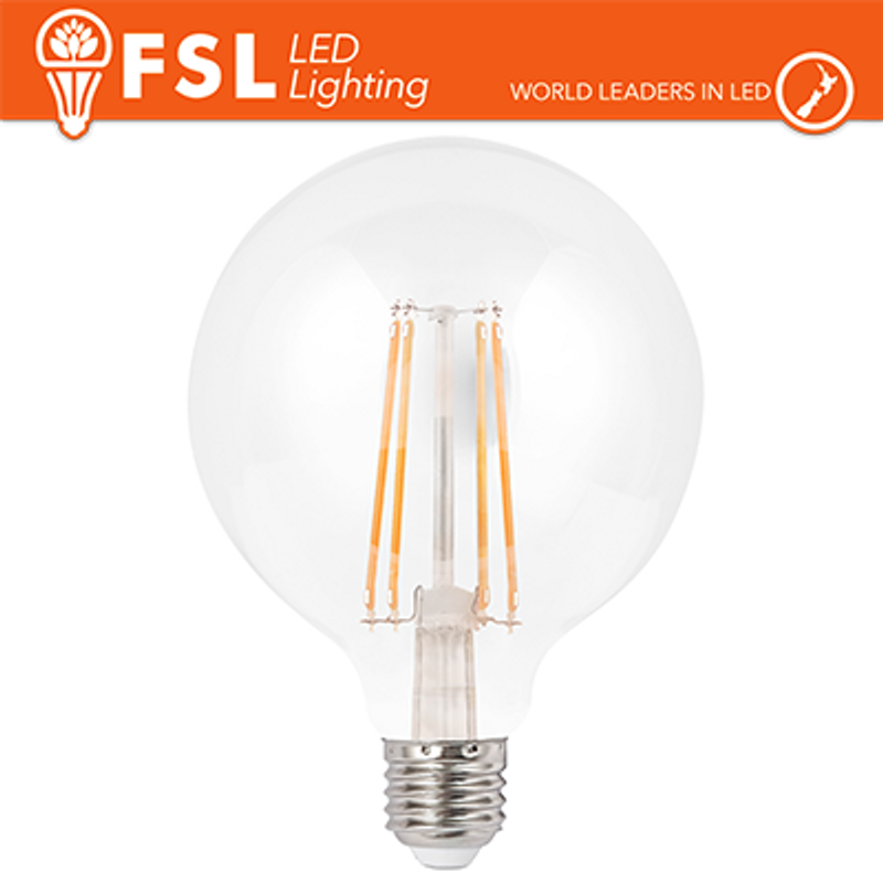 Beleuchtung Globe-Glühlampe Ø9,5 cm – 6 W 2700 K E27 600 lm