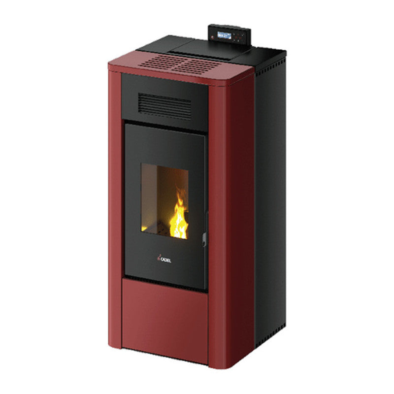 Cadel Idro River 23 H2O CADEL Pelletofen rot 22,8 kW Wasser + ACS-Kit + WLAN