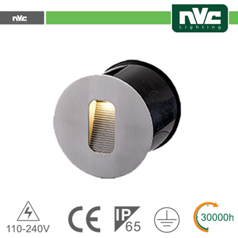 Segnapasso Runde Wand-Stufenleuchte - 4W 3000K IP65