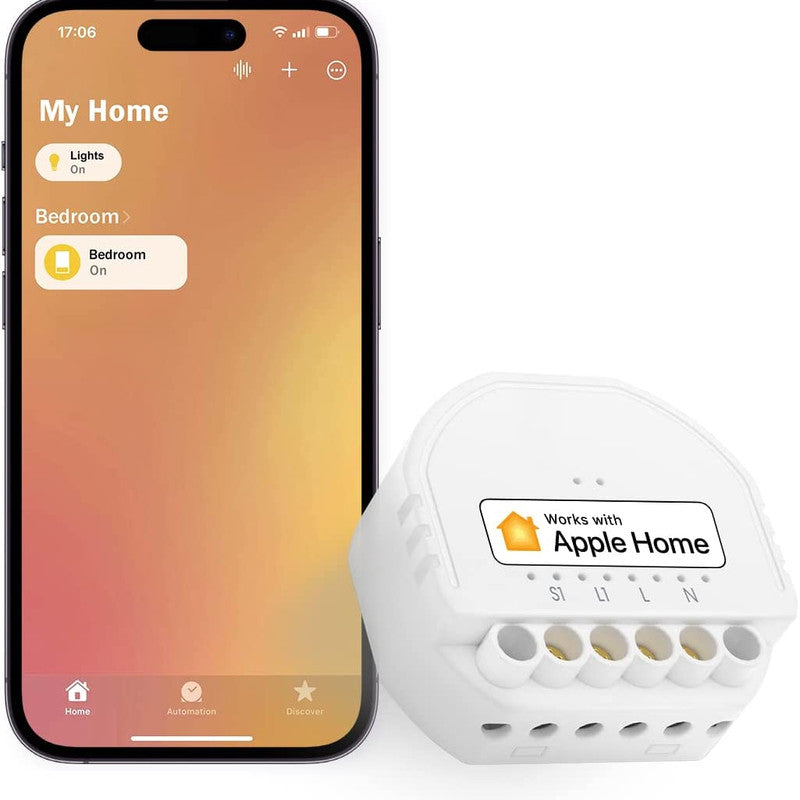 Sma Meross Smart Wi-Fi 220V Apple HomeKit Unterputzschalter