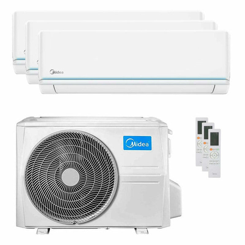 Midea Evolution Test-Split-Klimaanlage 12000+12000+12000 BTU Inverter A++ un